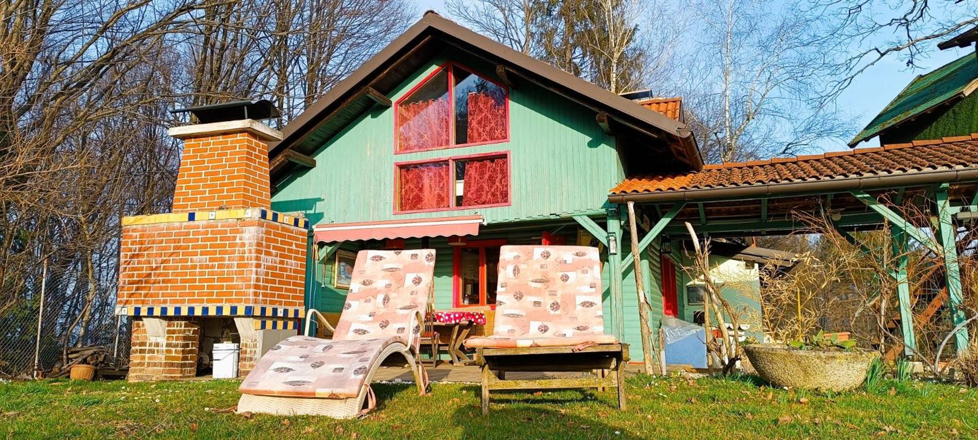 Vila Fairytale Wooden House By Ljubljana Grosuplje Exteriér fotografie