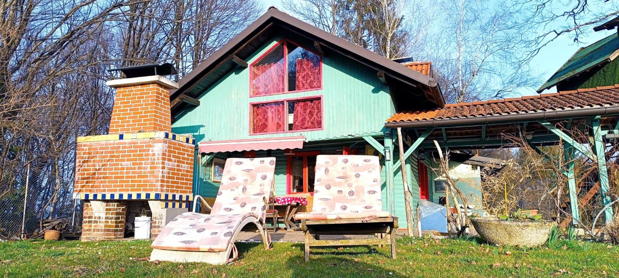 Vila Fairytale Wooden House By Ljubljana Grosuplje Exteriér fotografie